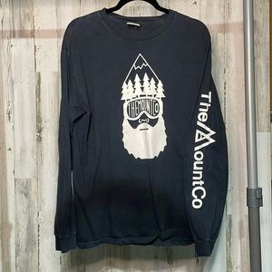 Comfort Colors: Snowmobile Long Sleeve Shirt Size Large